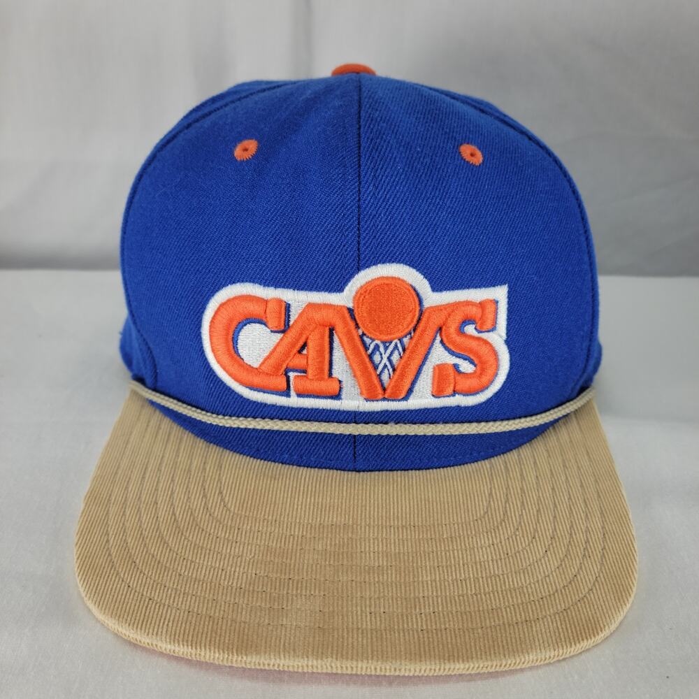 Mitchell Ness Cavaliers Fitted Hat 7 1/4 Hardwood Classics Wool Retro Cap Sports